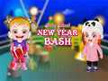 Jogo Bebé Hazel: Festa de Ano Novo online