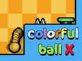 Jogo Bola Colorida X online
