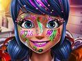 Jogo Maquiagem de Ano Novo para Menina Pontilhada online
