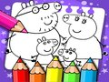 Jogo Livro de Colorir da Peppa Pig online