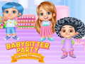 Jogo Jogos de Cuidado de Bebés na Festa da Babá online