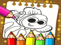 Jogo Livro de Colorir 'Procurando Nemo' online