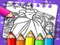 Jogo Livro de Colorir Cinderela online