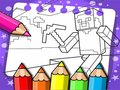 Jogo Livro de Colorir Minecraft online