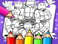 Jogo Livro de Colorir das Tartarugas Ninja online