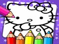 Jogo Livro de Colorir Hello Kitty online