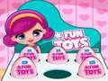 Jogo Brinquedos divertidos de boneca online