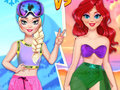 Jogo Batalha das Princesas de Verão e Inverno online
