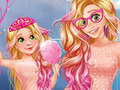 Jogo Princesa Mãe Filha Look Familiar Fofo online