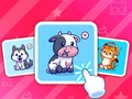 Jogo Cartas de Animais Fofos online