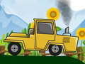 Jogo Condução de Trator Subida de Ladeira 2D online