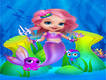 Jogo Fazer o vestido da linda sereia online