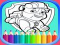 Jogo Livro de Colorir do PAW Patrol online