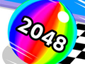 Jogo Corrida de Bolas Coloridas 2048 online