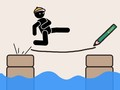 Jogo Desenhe Dois Salvos: Salve o homem online