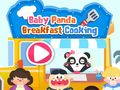 Jogo Cozinhando o Café da Manhã do Panda Bebê online