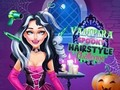 Jogo Vampira Desafio de Penteados Assustadores online