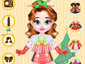 Jogo Vestir o Bebê Taylor para o Natal online