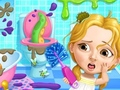 Jogo Limpeza do Hotel Bebé Doce online