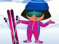 Jogo Dora: Vestir para Esquiar online