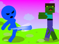 Jogo Fuga do Zombie Stickman online