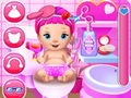 Jogo Cuidado da Bebê Bella online