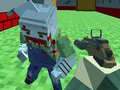 Jogo Guerra de Zumbis com Armas em Blocos online