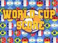 Jogo Pontuação da Copa do Mundo online