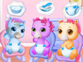 Jogo Cuidado das Irmãs Pônei Bebê online
