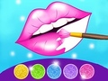 Jogo Jogo de Colorir Lábios Brilhantes online