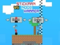 Jogo Stickman vs Noob Martelo online