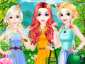Jogo Vestido de Moda Colorido de Primavera online