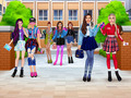 Jogo Melhores Amigas da Escola Secundária: Equipe de Meninas online