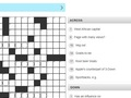 Jogo Palavras cruzadas do LA Times online