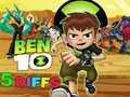 Jogo Ben 10 5 Diferenças online