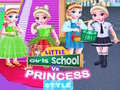 Jogo Escola de Meninas Pequenas vs Estilo de Princesa online