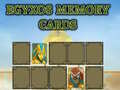 Jogo Cartões de Memória Egyxos online