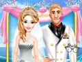 Jogo Foto de Casamento do Casal Adorável online