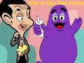 Jogo Quando o Sr. Bean encontra Grimace online