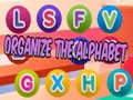 Jogo Organize O Alfabeto online