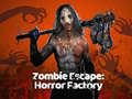 Jogo Escape de Zumbis: Fábrica do Terror online