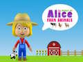 Jogo Mundo dos Animais de Fazenda de Alice online