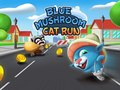 Jogo Corrida do gato cogumelo azul online
