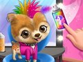 Jogo Salão de Cabelo de Animais Rock Star online