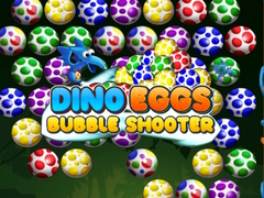 Jogo Ovos de Dino: Tiro ao Bolha online