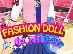 Jogo Dia de Esportes da Boneca Fashion online
