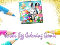 Jogo Jogos de Colorir Ovos de Páscoa online