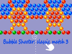 Jogo Bubble Shooter: clássico match 3 online