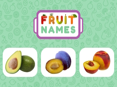 Jogo Nomes de Frutas online