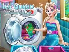 Jogo Dia de Lavagem da Rainha do Gelo online